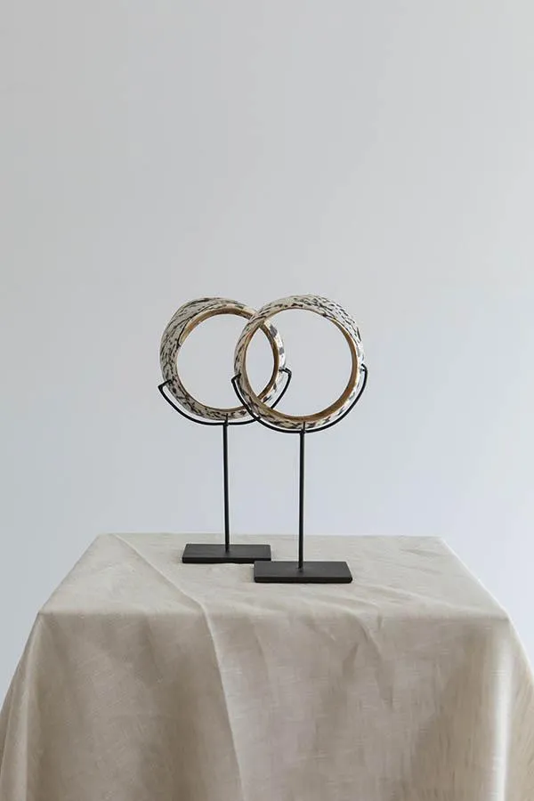Shell Bangle On Stand