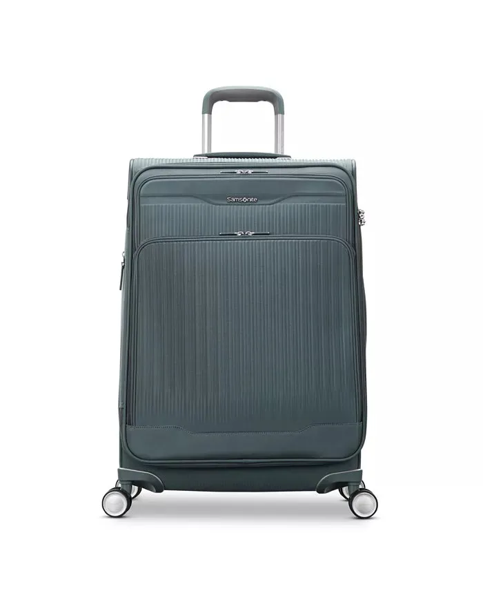 Silhouette 18 LG Check-In S/S Exp Spinner - Slate Blue