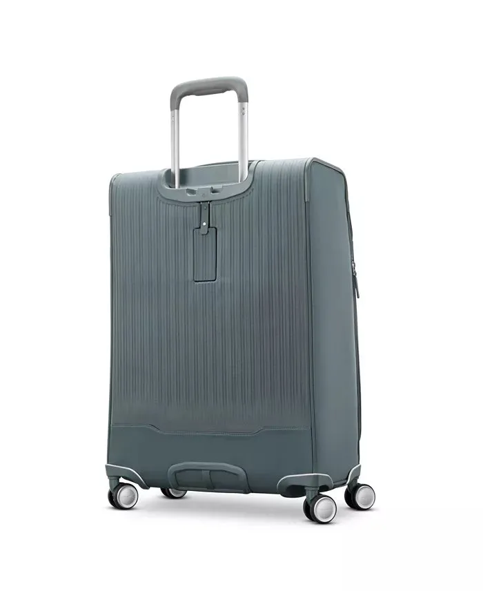 Silhouette 18 LG Check-In S/S Exp Spinner - Slate Blue