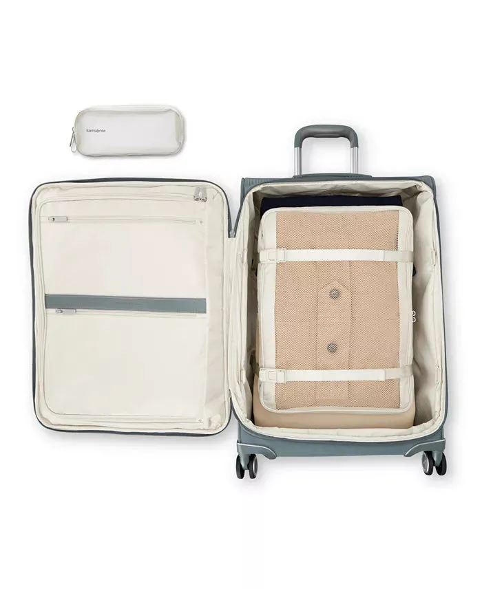 Silhouette 18 Med Check-In S/S Exp Spinner - Slate Blue
