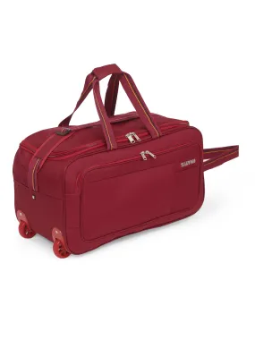 Teakwood Rolling Medium Duffel Bag (Red)