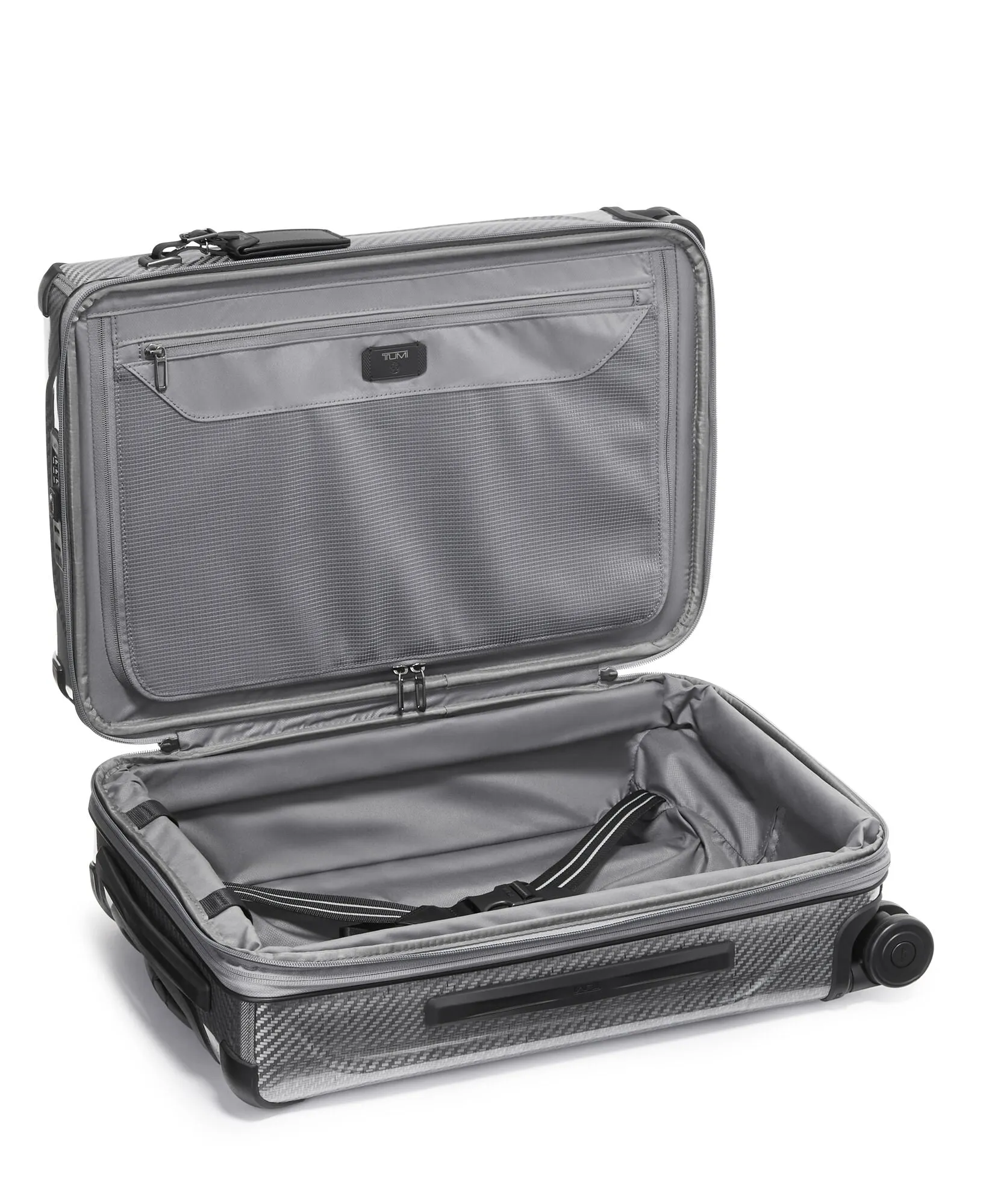TEGRA-LITE International Expandable 4 Wheeled Carry-On - T-Graphite