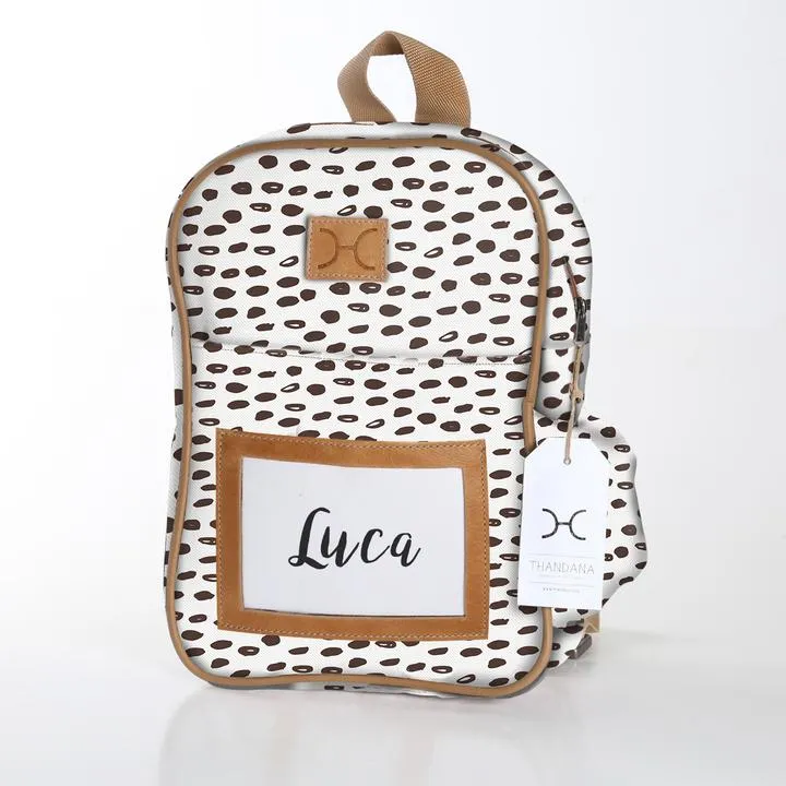 Thandana Laminated Fabric Kids Backpack