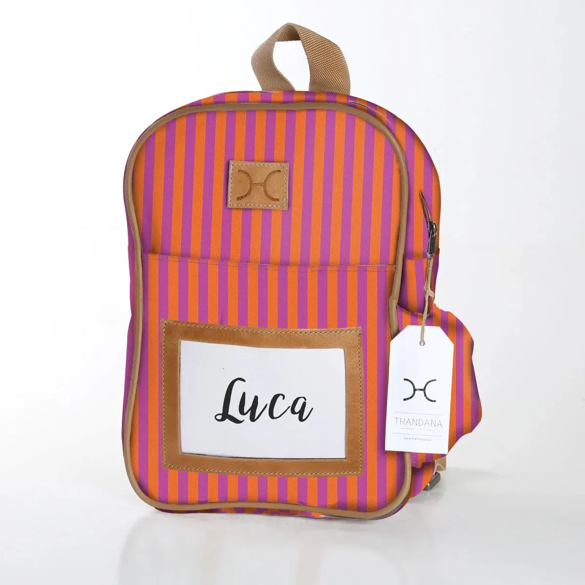 Thandana Laminated Fabric Kids Backpack