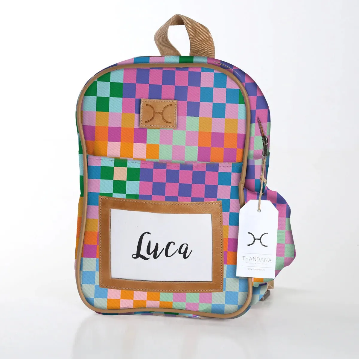 Thandana Laminated Fabric Kids Backpack