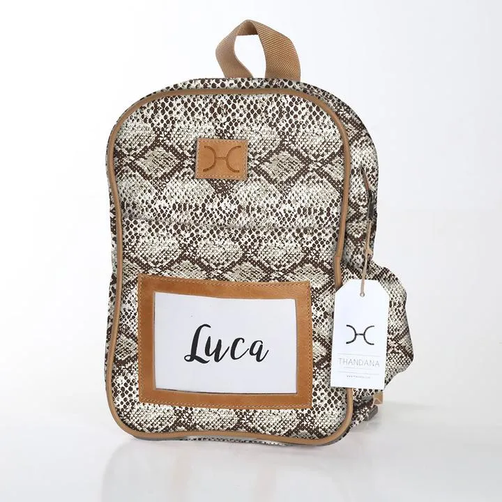Thandana Laminated Fabric Kids Backpack