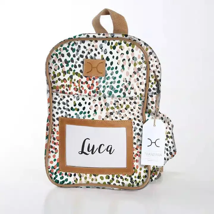 Thandana Laminated Fabric Kids Backpack