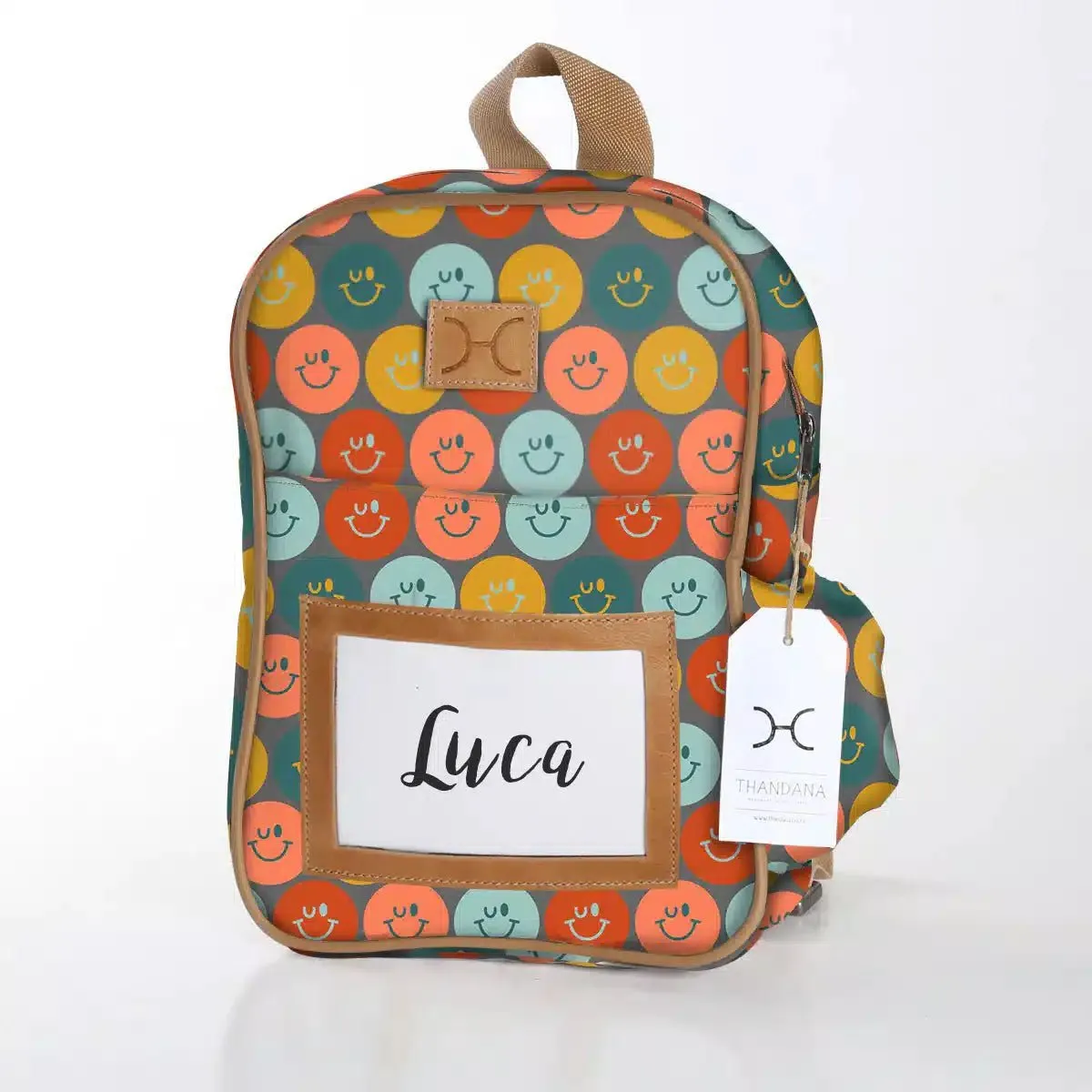 Thandana Laminated Fabric Kids Backpack