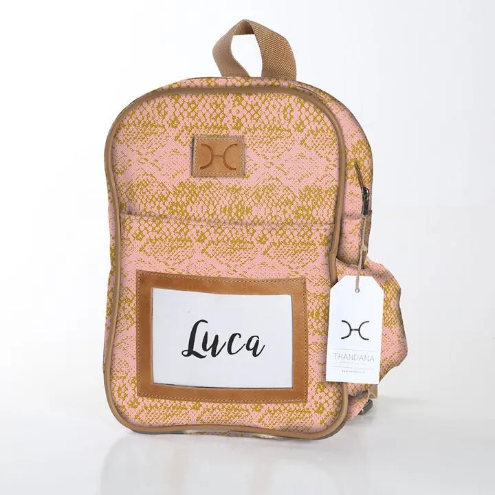 Thandana Laminated Fabric Kids Backpack