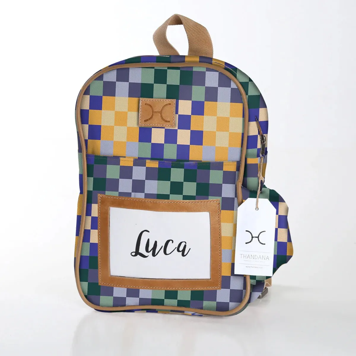 Thandana Laminated Fabric Kids Backpack