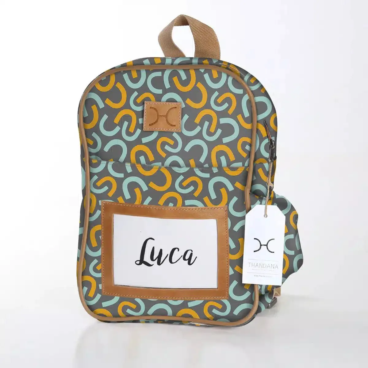 Thandana Laminated Fabric Kids Backpack