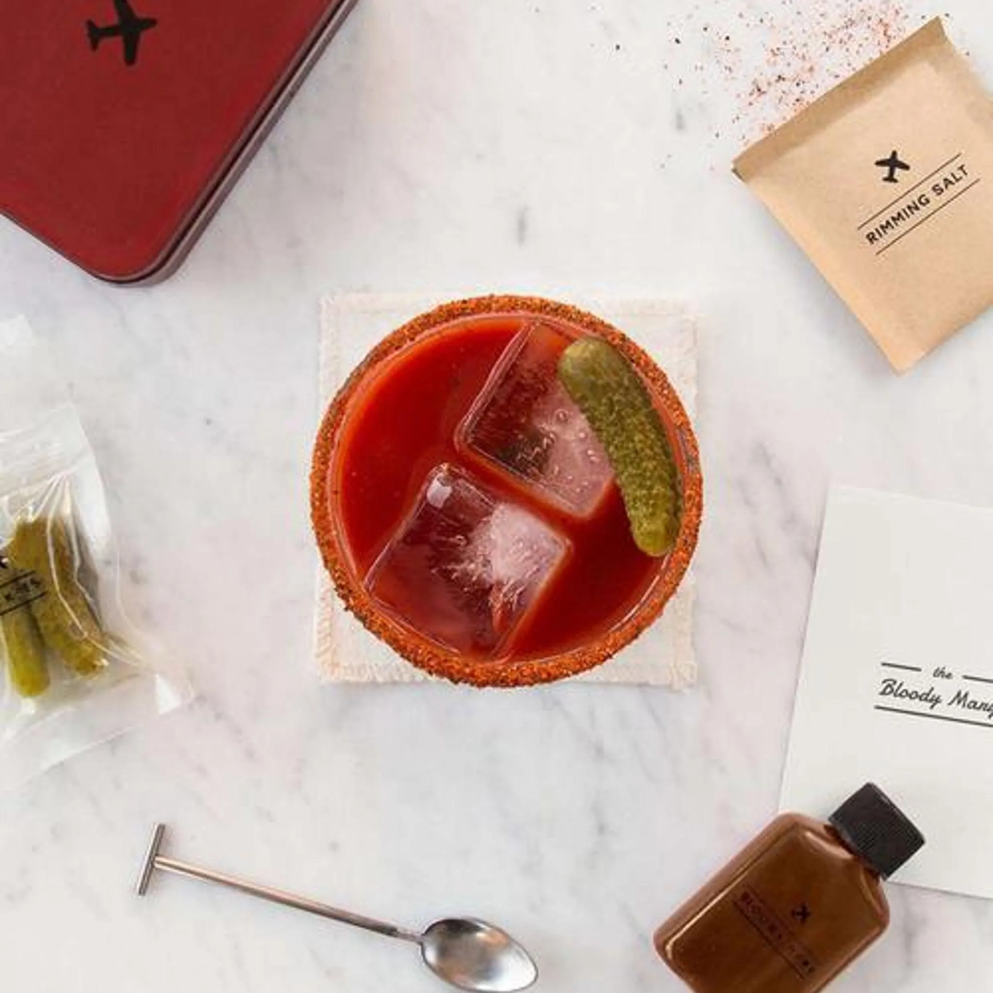 The Bloody Mary Carry-On Cocktail Kit by W&P Design