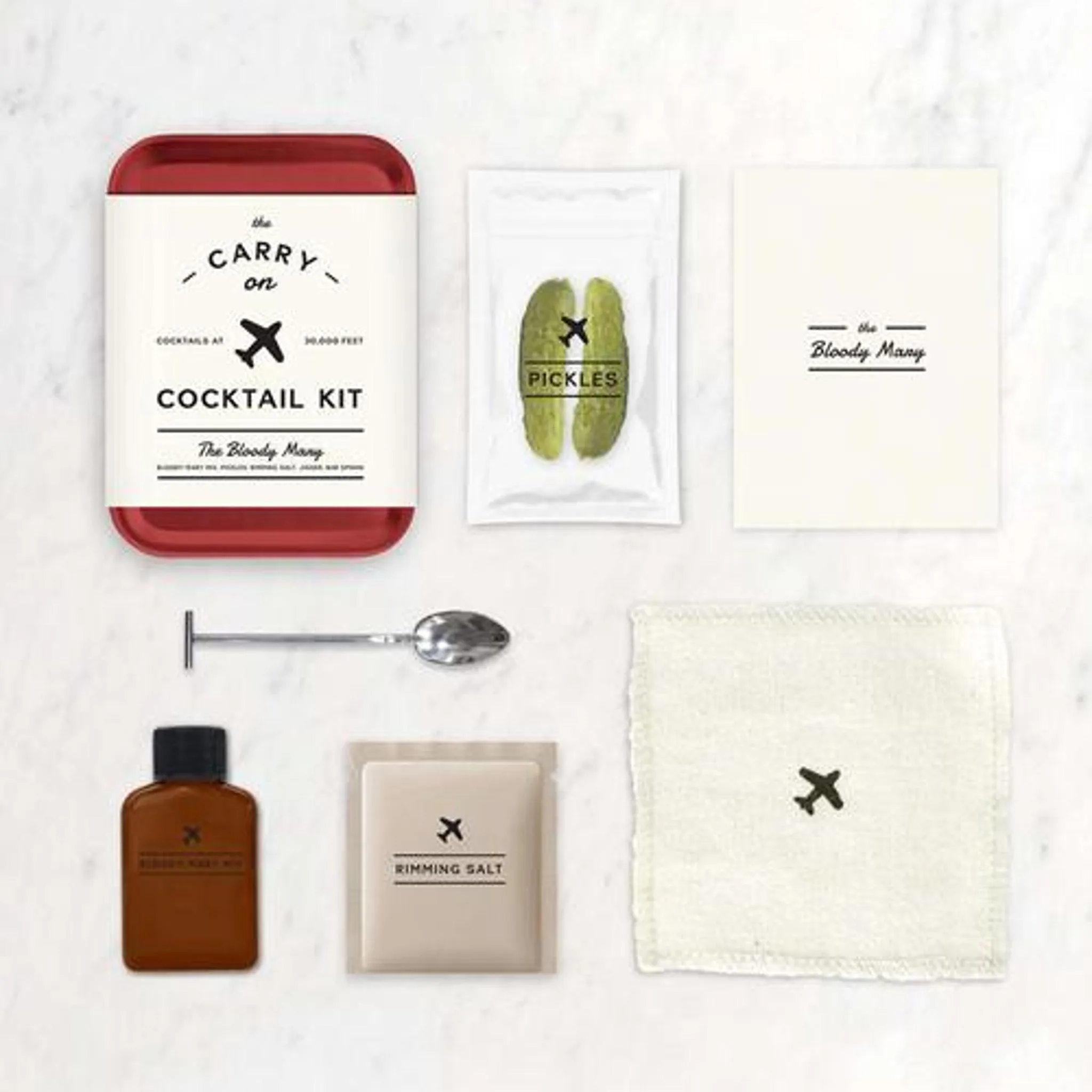 The Bloody Mary Carry-On Cocktail Kit by W&P Design