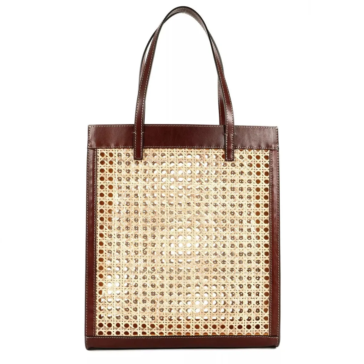 The Bridge - Mirra Wow Marrone Tote - 041305AP - MARRONE/14/ORO