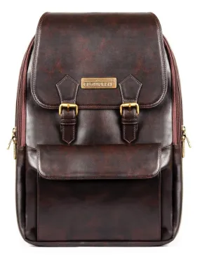THE CLOWNFISH Hayden 25L Laptop Backpack - Water Resistant | Unisex | 15.6 Inch | Umber Brown