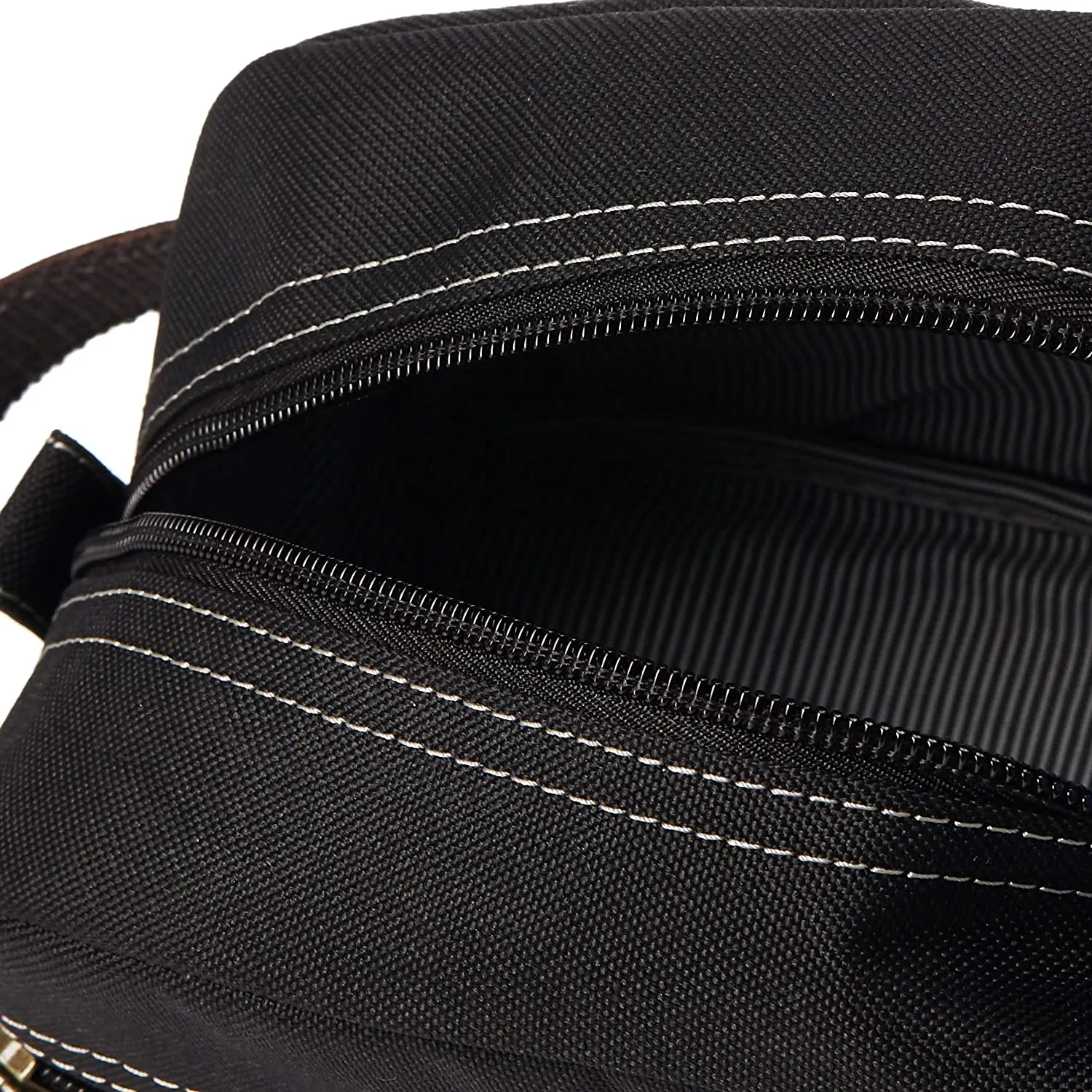 Timberland Men's Travel Kit Toiletry Bag Organizer, Black