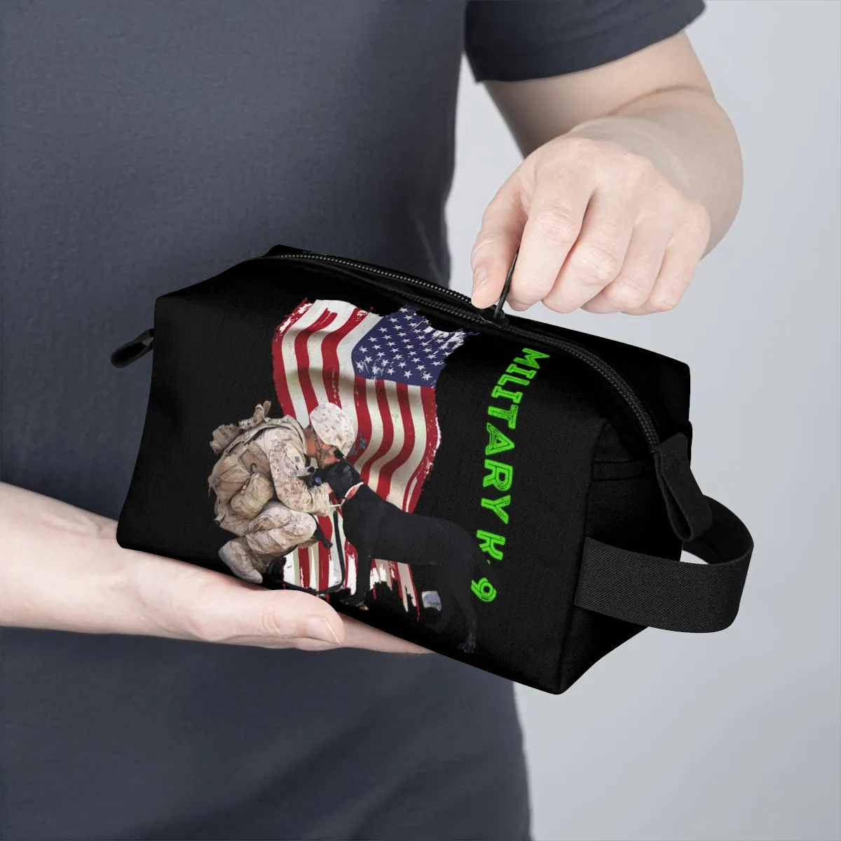 Toiletry Bag (K-9 Light Black ) Military Styling
