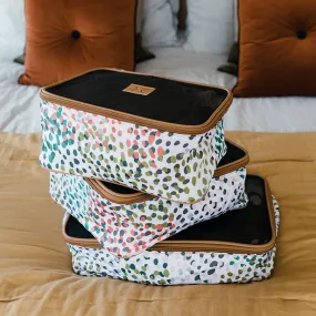 Travel Luggage Organizer Pods 6 piece set | Confetti All About