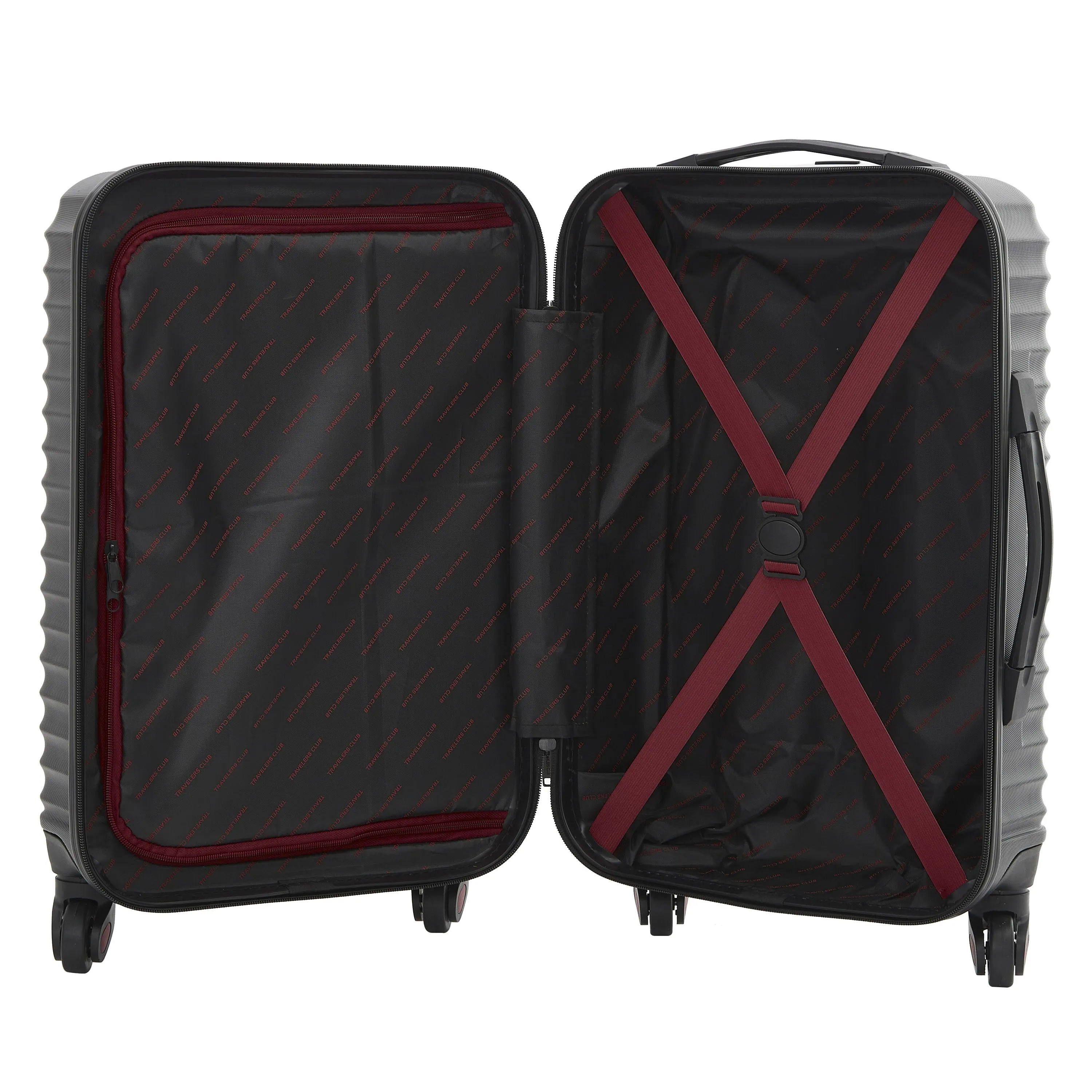 Travelers Club Tour 6 Piece Hardside and Softside Luggage Set