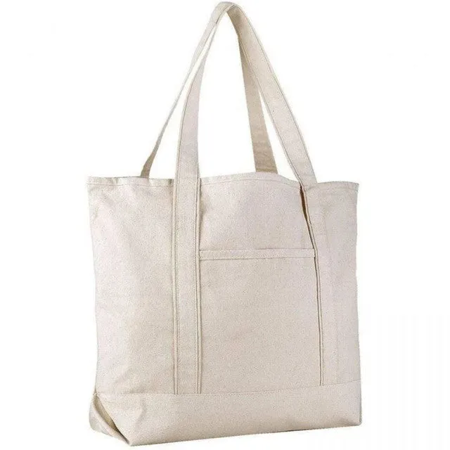 Wholesale Canvas Boat Tote Bags - Extra Large Canvas Tote Bags