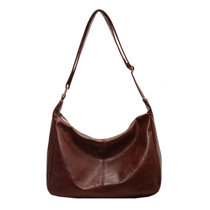 Women's Large Capacity All-match Simple Leisure Tote Shoulder Bag