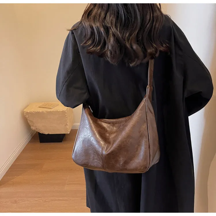 Women's Large Capacity All-match Simple Leisure Tote Shoulder Bag