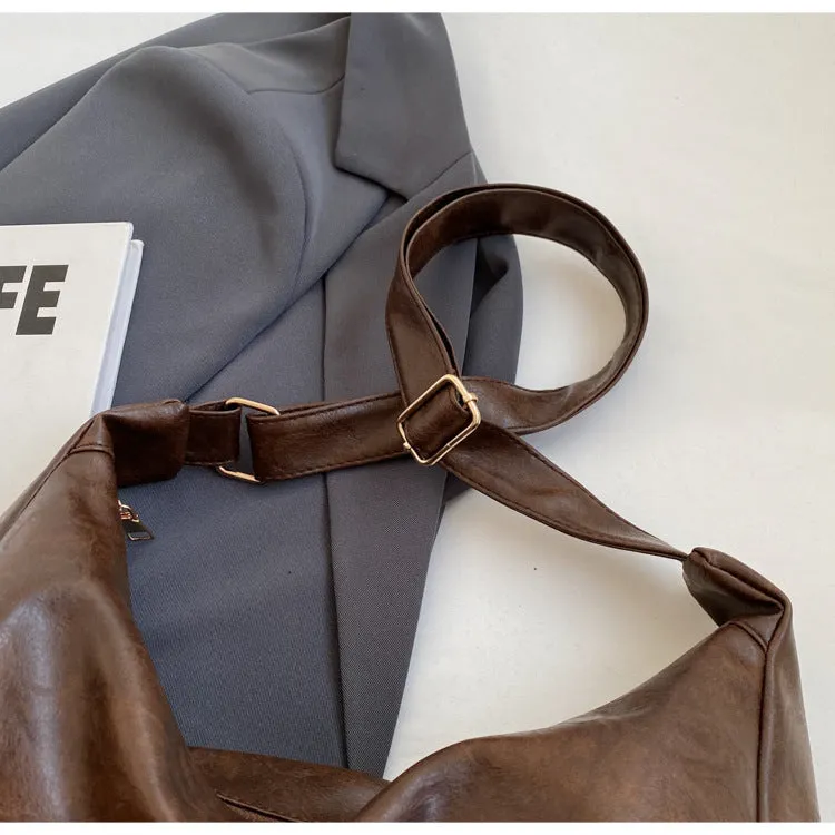 Women's Large Capacity All-match Simple Leisure Tote Shoulder Bag