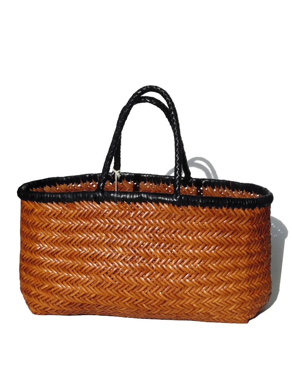 Woven Leather Market Tote - Advance Orders