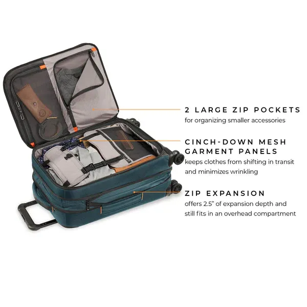 ZDX 22" Domestic Carry-On Expandable Spinner
